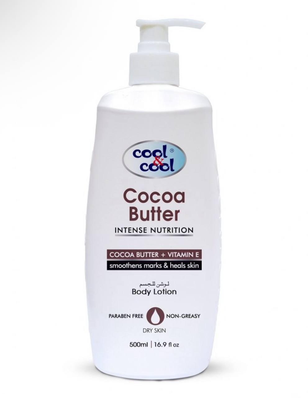 Cool & Cool Body Lotion Cocoa Butter – 500 ml