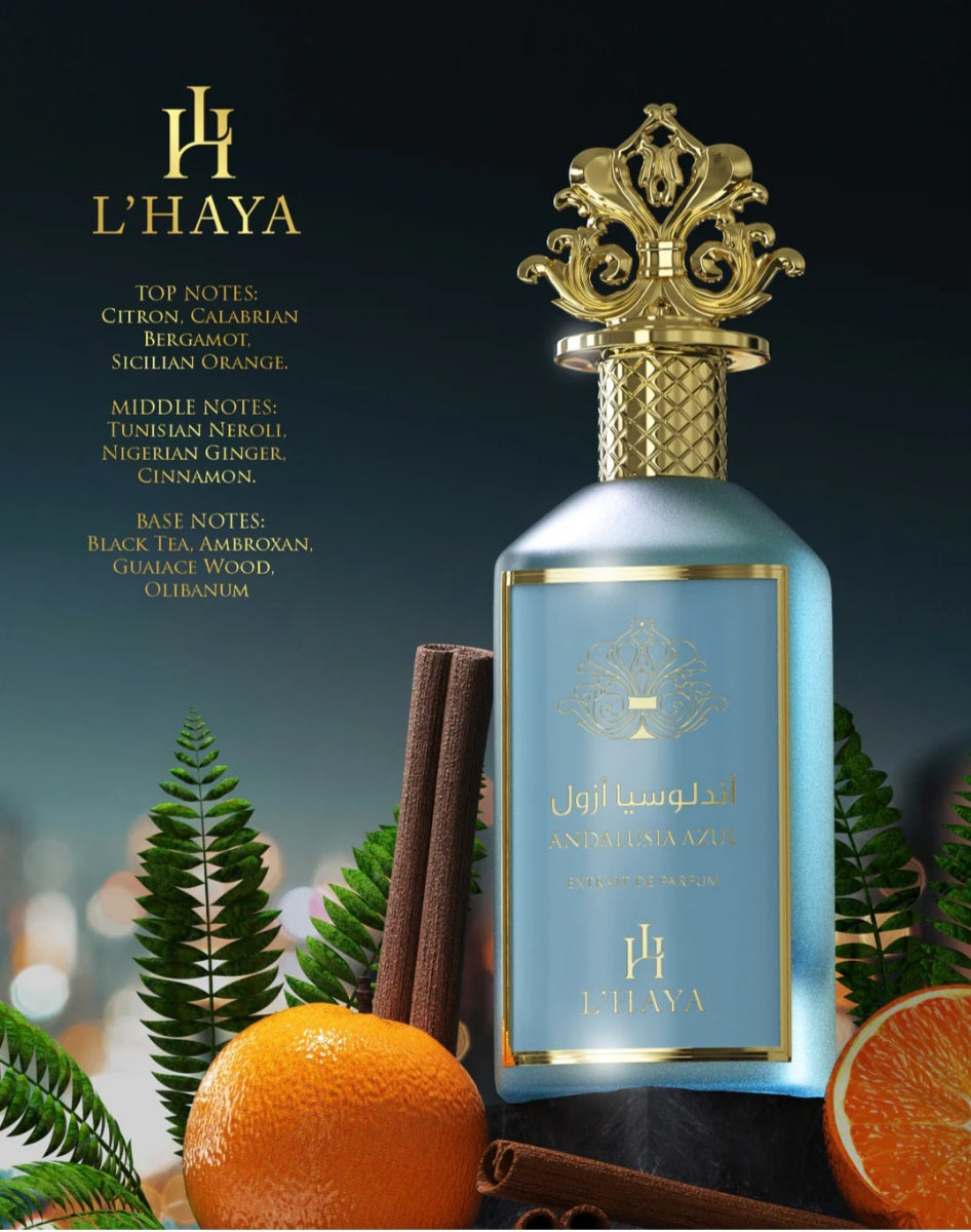 L’HAYA- ANDALUCÍA AZUL- EXTRAIT DE PARFUM